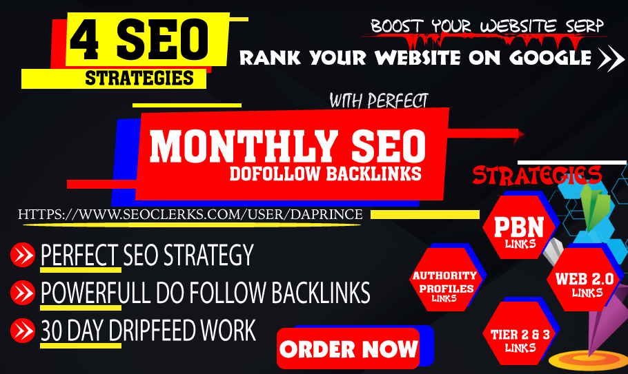 Rank your website on Google with perfect 30 Days SEO ...