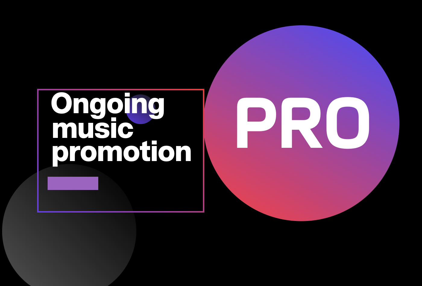 Professional Ongoing Music Promotion