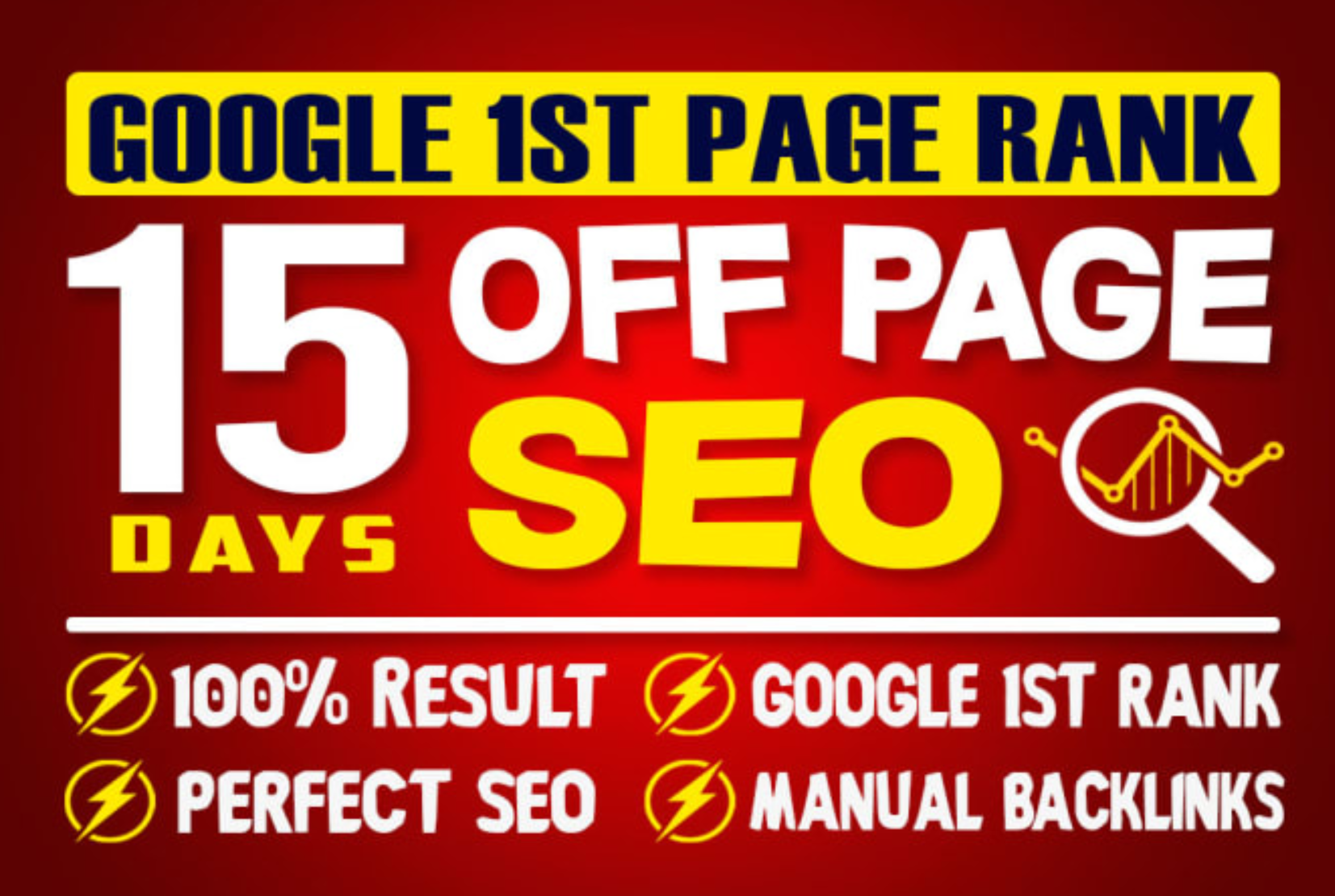I will do 15 days Offpage seo with backlinks that wil...