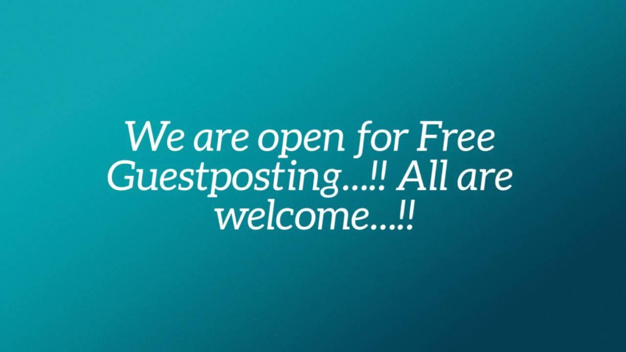 Guest Post Service On New Blog in Very Very Less