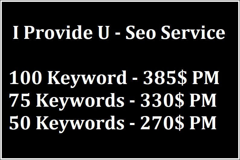 Seo Service - Get Ranked On Targeted Keywords