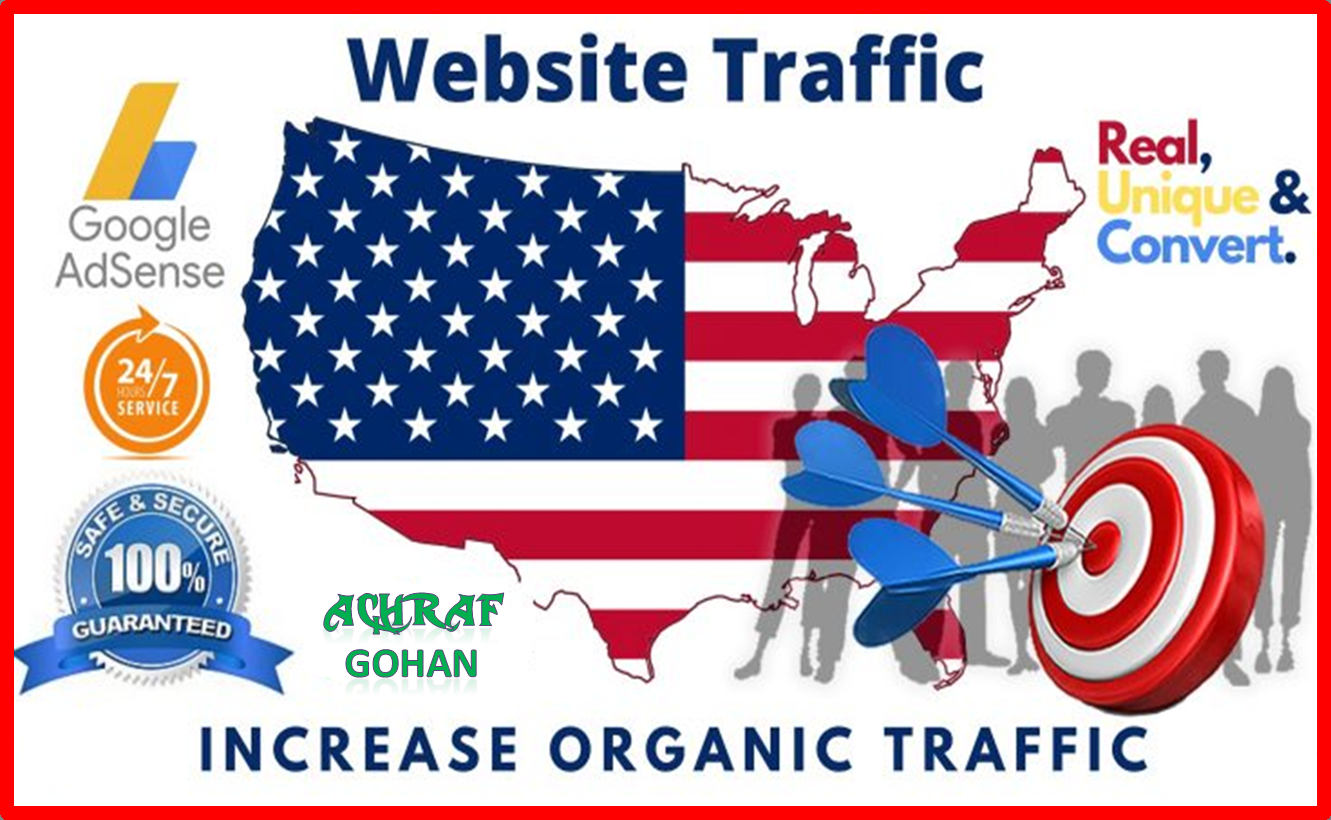 2000 + USA Targeted High-Quality Traffic Good For Ran...