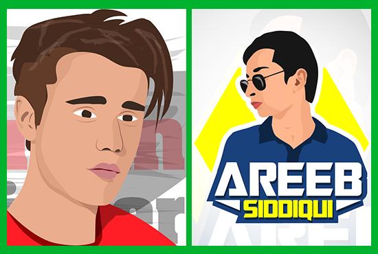 draw your cartoon portrait or cartoon caricature from...