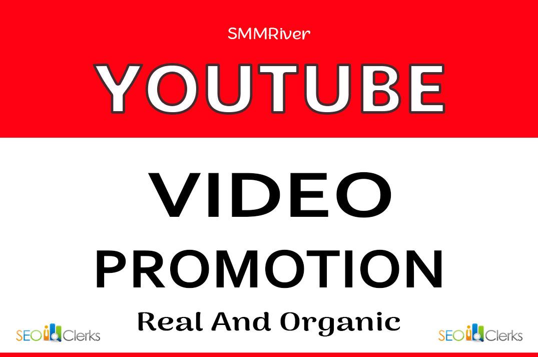 YOUTUBE VIDEO PROMOTION AND REAL MARKETING SERVICE IN...