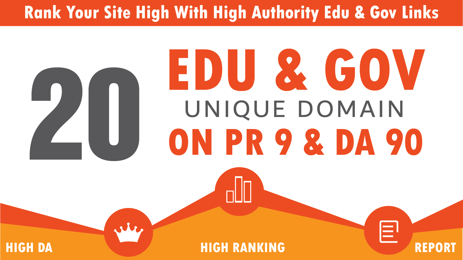 Add 20+ Edu/Gov High Quality Profile Backlinks