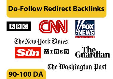 90-100 DA Do-F Redirect Backlink from BBC, CNN, Gua...