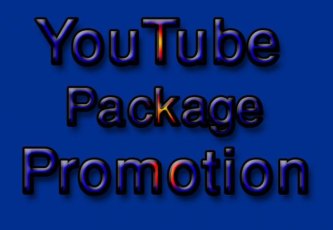 Do YouTube Combained Package Promotion via World wide...