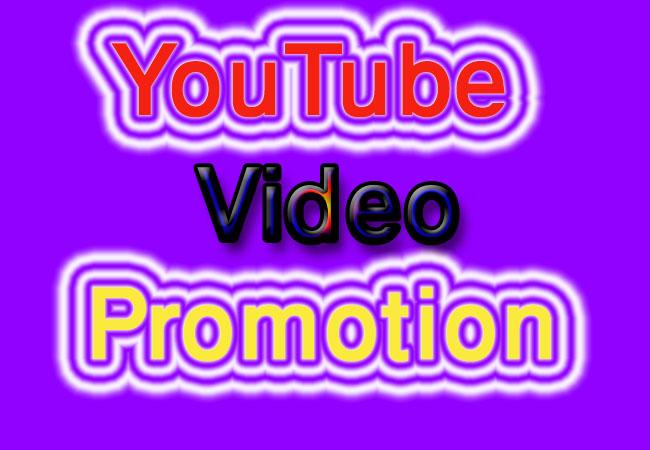 I will Do Best YouTube Video Promotion & Marketin...