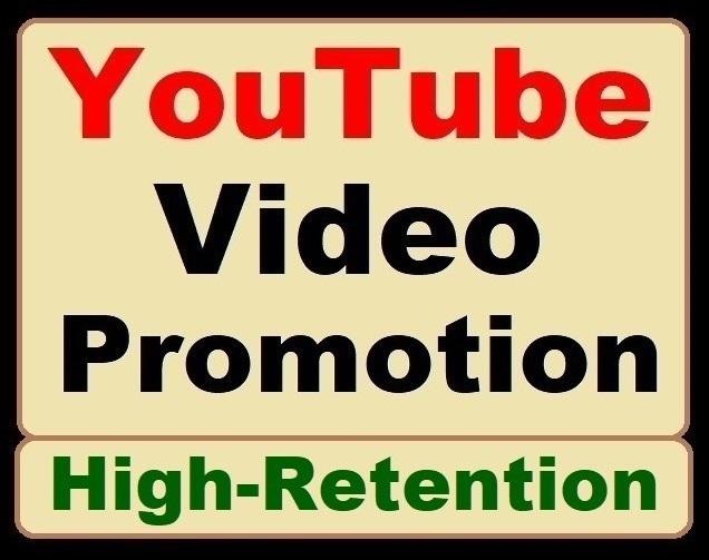 YouTube Video Promotion Organic and the Best Service