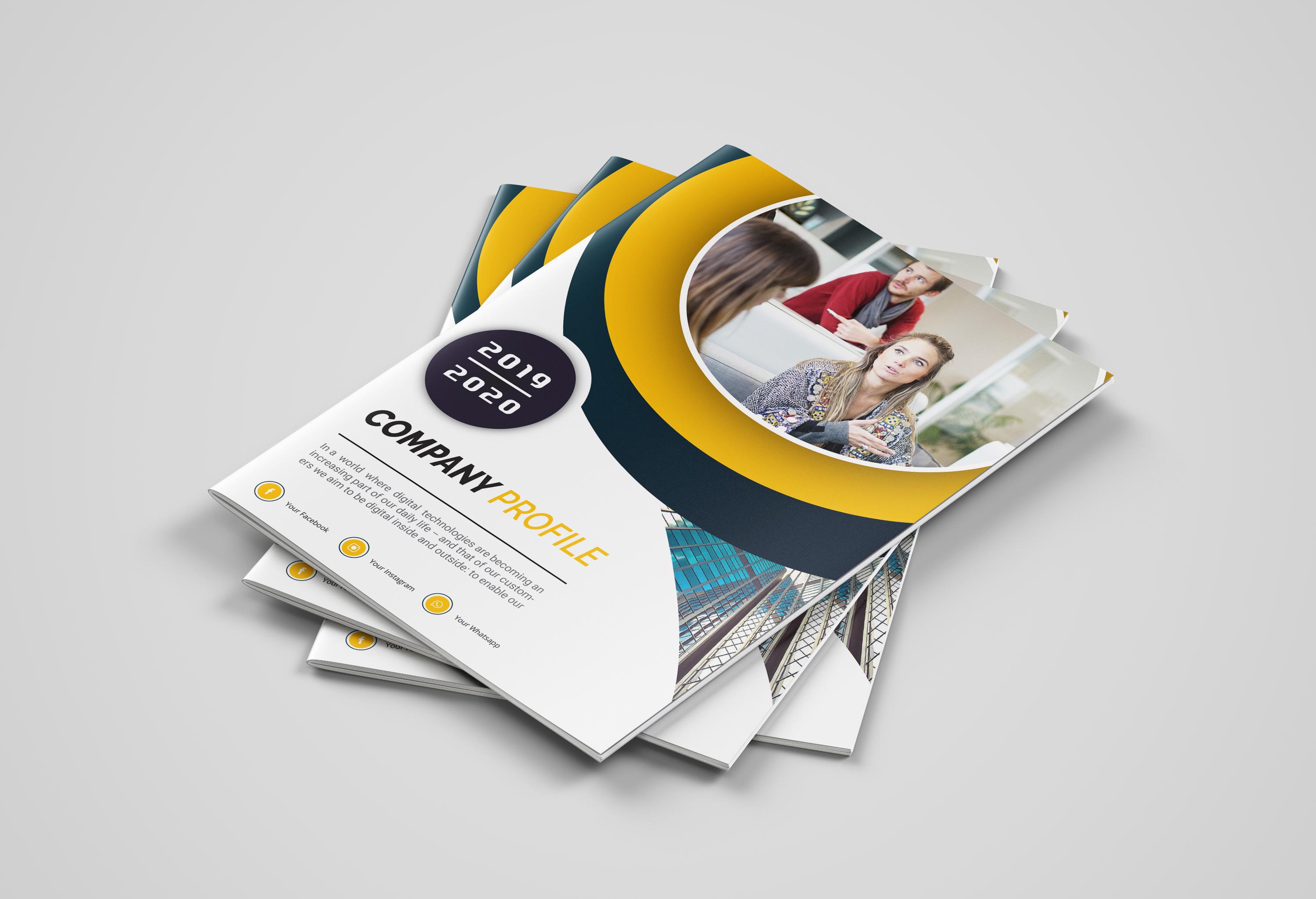 Design Business Brochure, Company Profile Or Annual ...