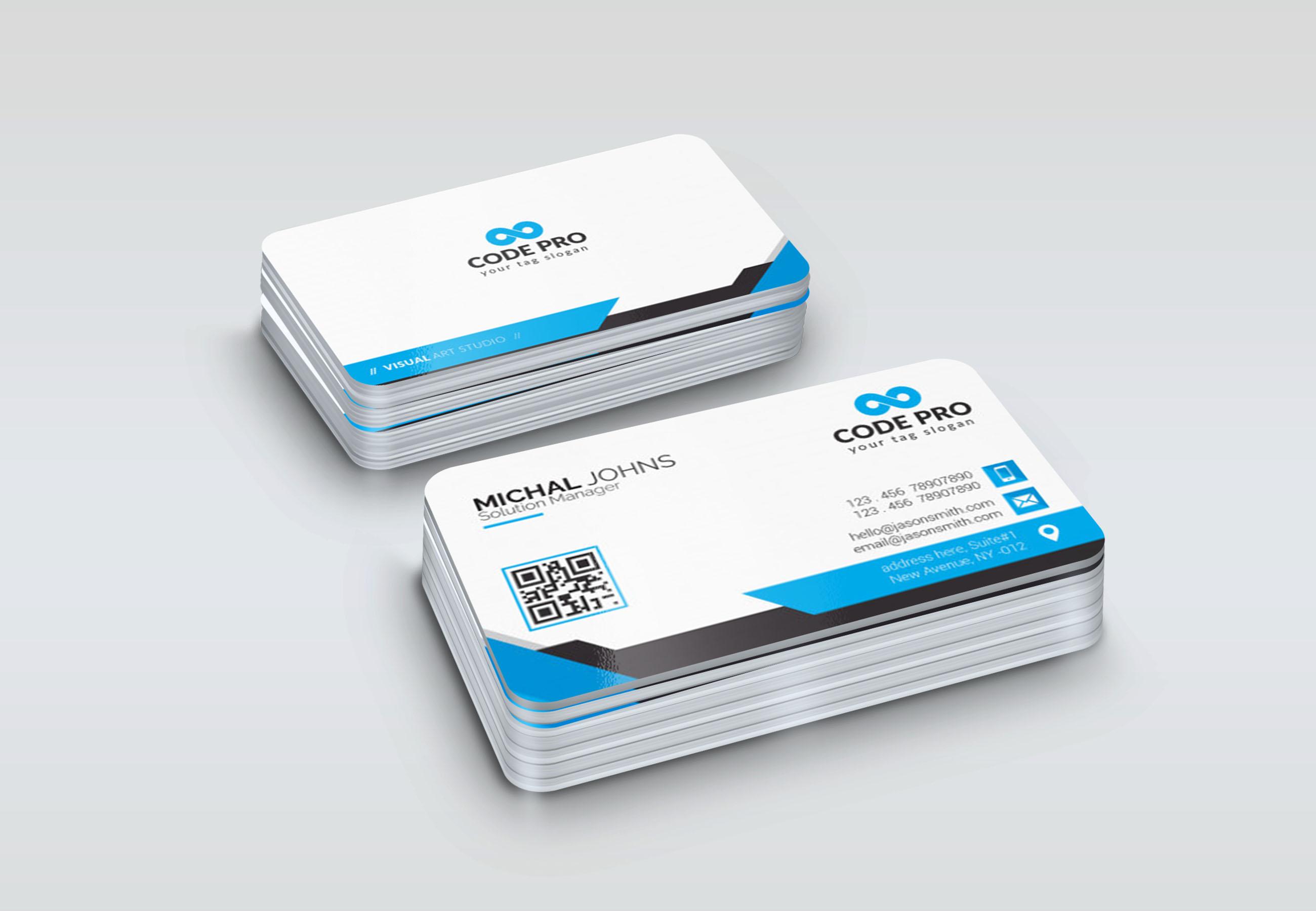 Modern & Professional Business Card Design