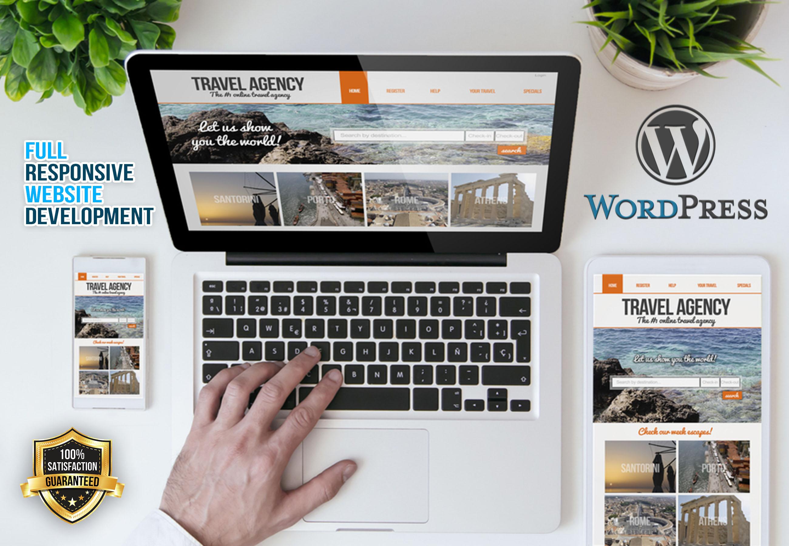 Professional And Responsive WordPress Website Develop...