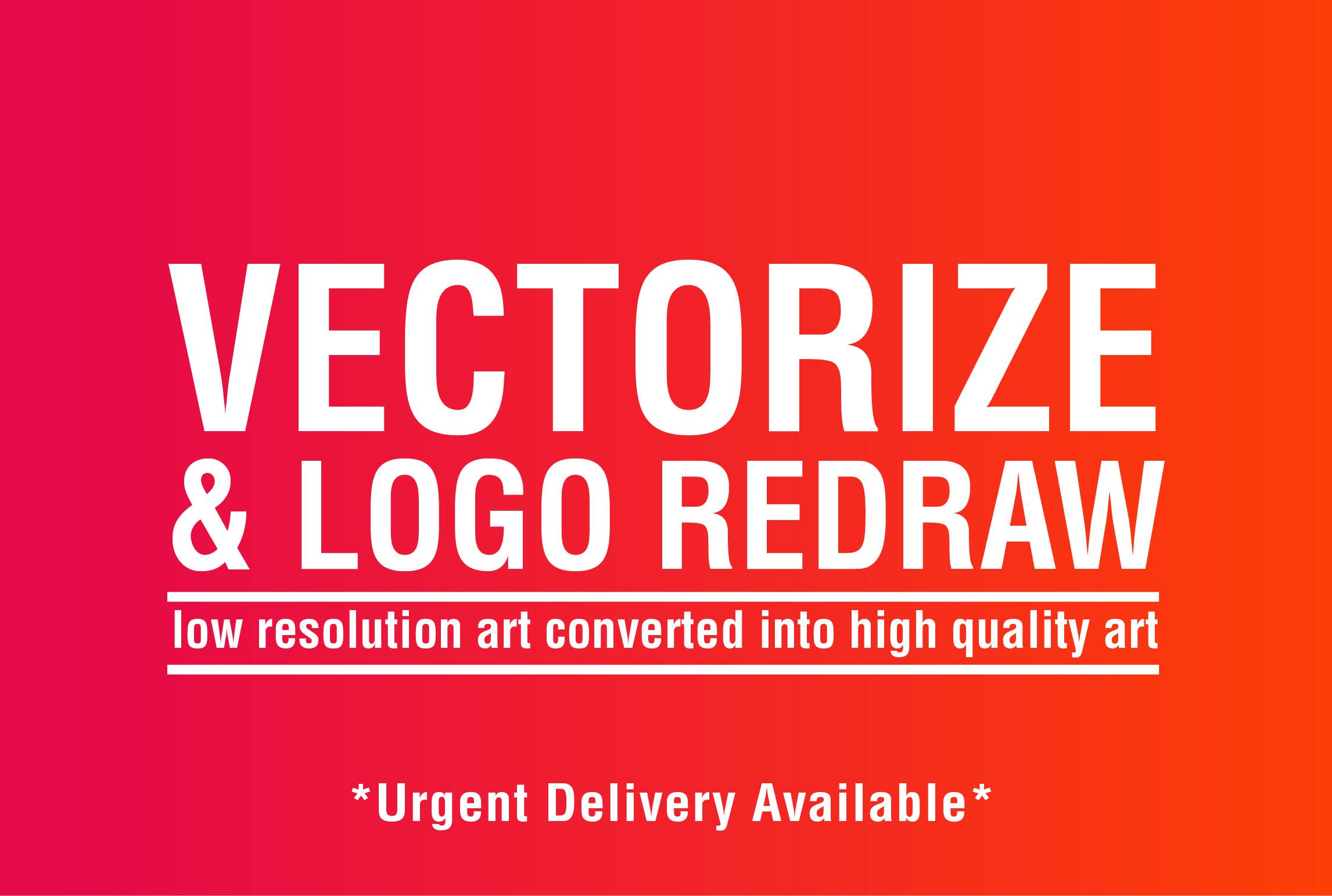 Convert Your Graphic Or Logo To Vector In 24 Hours