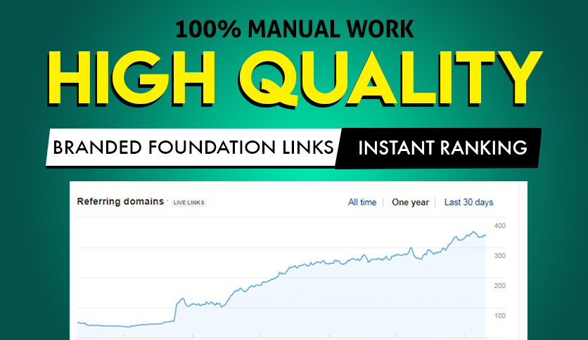 High Quality Branded foundation manual SEO link build...