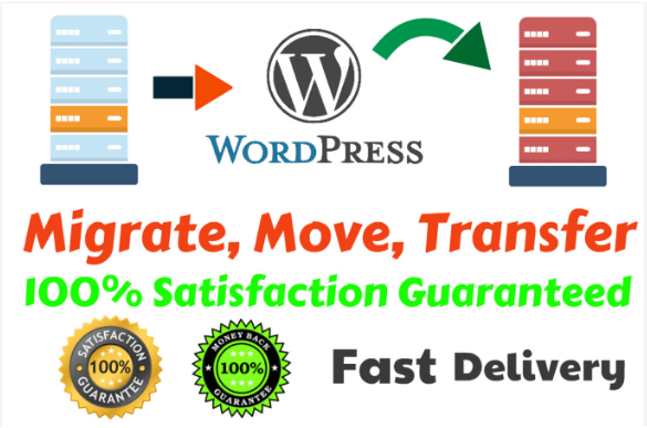 I will move, migrate or transfer wordpress website i...