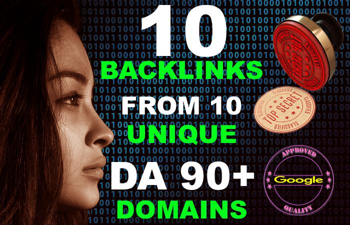 Rank On Google - 10 High DA 90+ Profile Backlinks Fro...