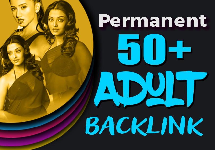 Create 150 Adult SEO Permanent Backlink with 500 adul...