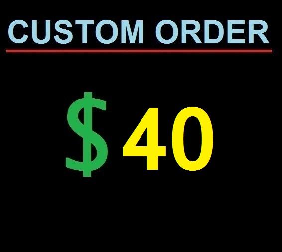 Custom order for my buyer do not buy if you not talke...