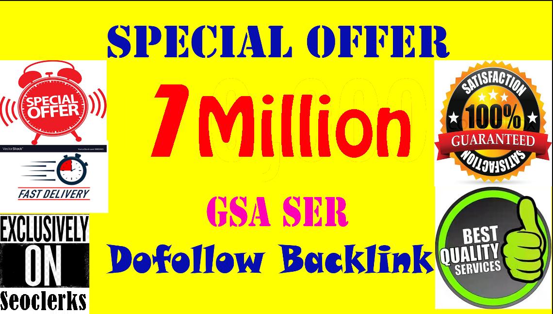 1 Million Gsa, Ser, Backlinks For Ranking Website, ...