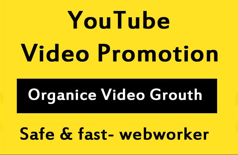 YouTube Video Marketing Promotion via social media