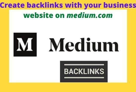 Promote your business with 5 High quality backlinks o...