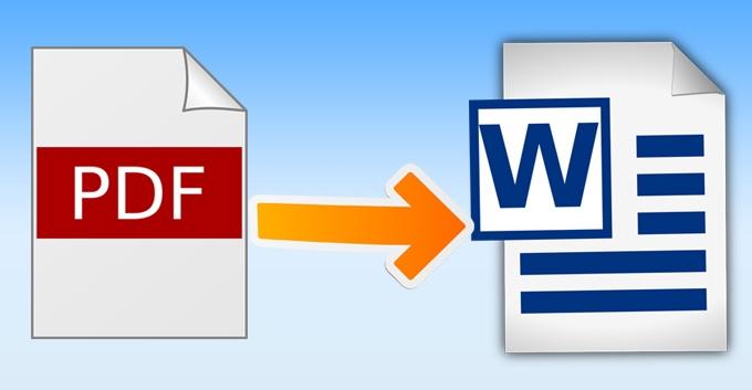 convert 40 pages PDF to word and image to text