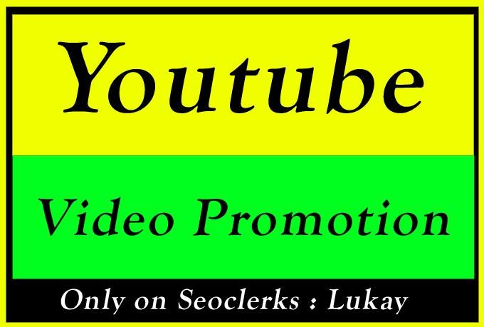 High Quality YouTube Video Promotion and Seo Ranking ...