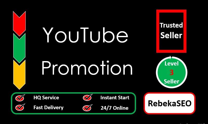 I will provide best YouTube Promotion, start within ...
