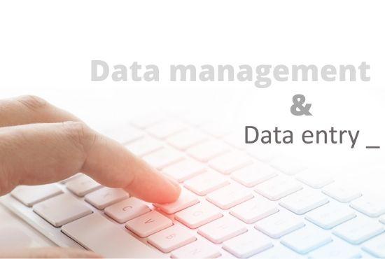 Data entry and Data collection