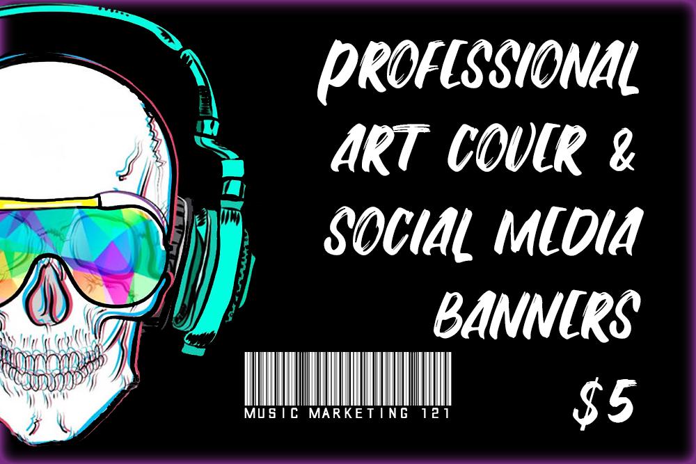 Professional Art Cover & Social Media Banners for...