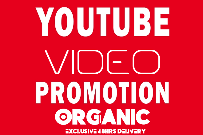 HIGH QUALITY YouTube Video Promotion With Organic Met...