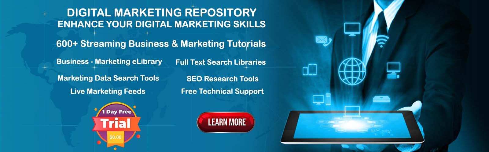 The Digital Marketing Repository - 1 Month Training -...