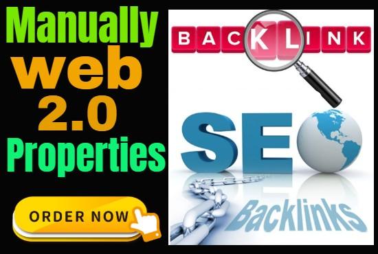 Get Manually High Authority Do Follow 10 Unique Web 2...
