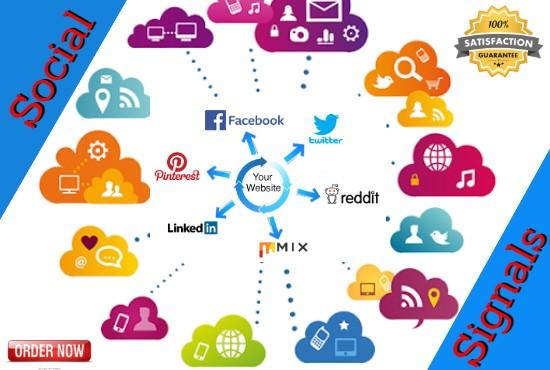 I will Provide Best 1500 Manually High-Quality Social...