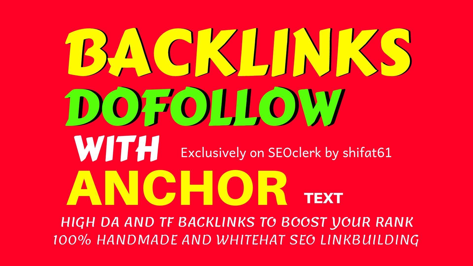 30 Pr9 SEO Backlinks, Dofollow With Anchor Text