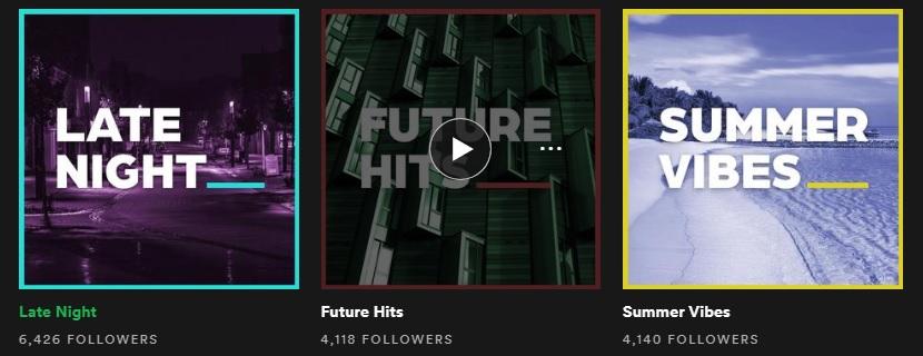 Add track or album to our 100k+ lists