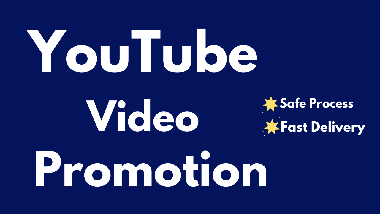 Instant YouTube Video Promotion & Fast Delivery