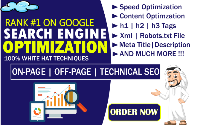 I will optimize your websites On-Page SEO and Technic...