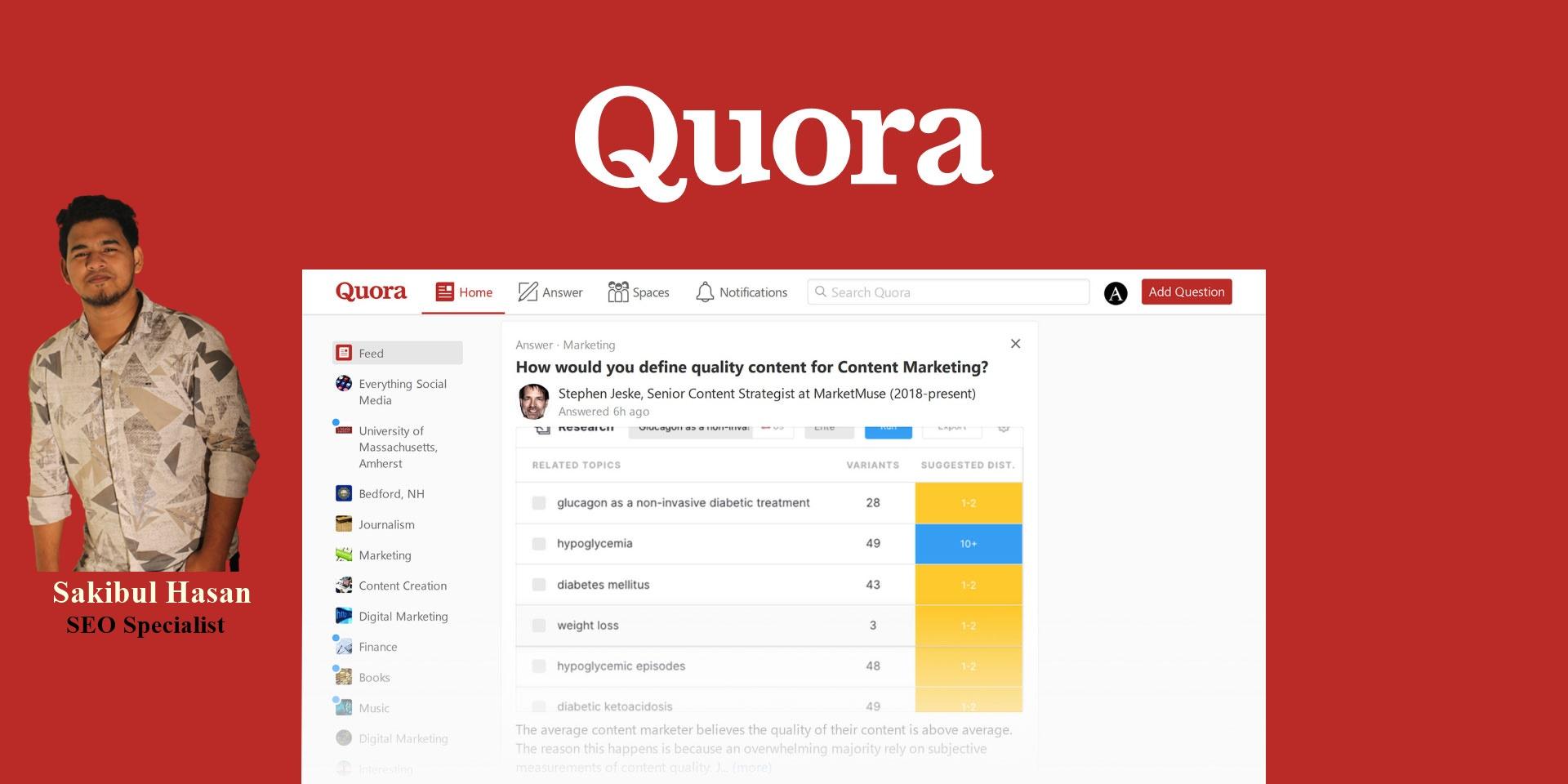 I will write 5 Quora Answer which is ranked on Quora ...