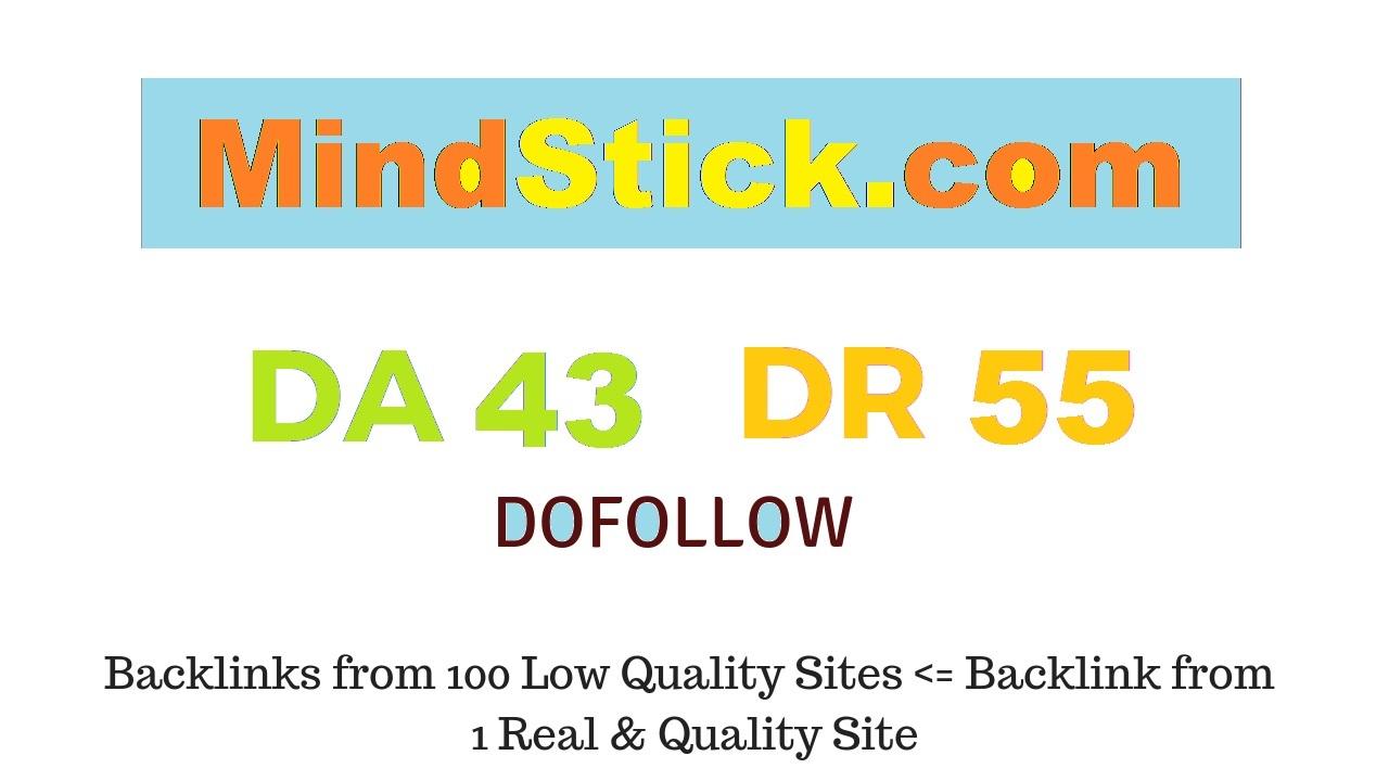 Guest Post On Mindstick. com DA43 DR 55