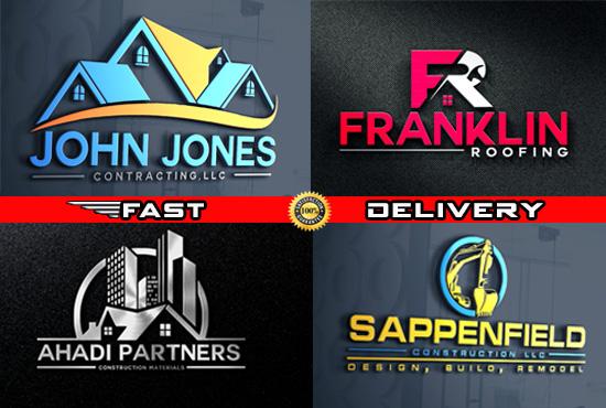 Design Business, Construction, Real Estate Logo Des...