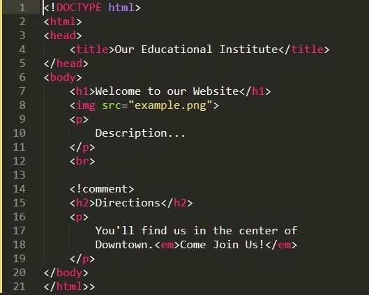 html and css work for your company
