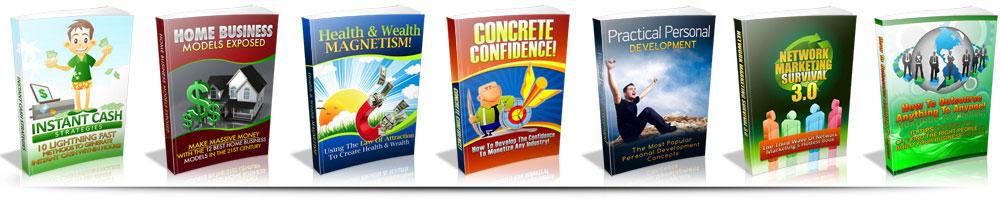 Get 47 HIGH QUALITY E-BOOKS with Master Resell Rights...