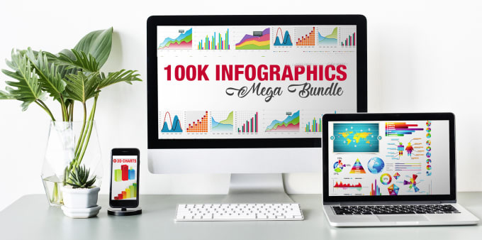 I will send 100,000 infographic design mega bundle pa...