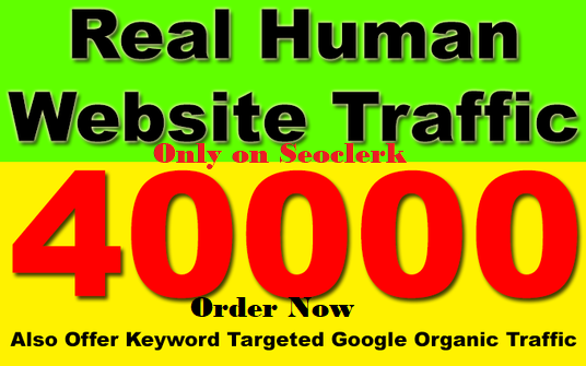 send Daily 1500 keyword target real human traffic for...