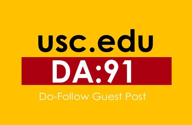 I will publish guest post on da 91 usc education webs...