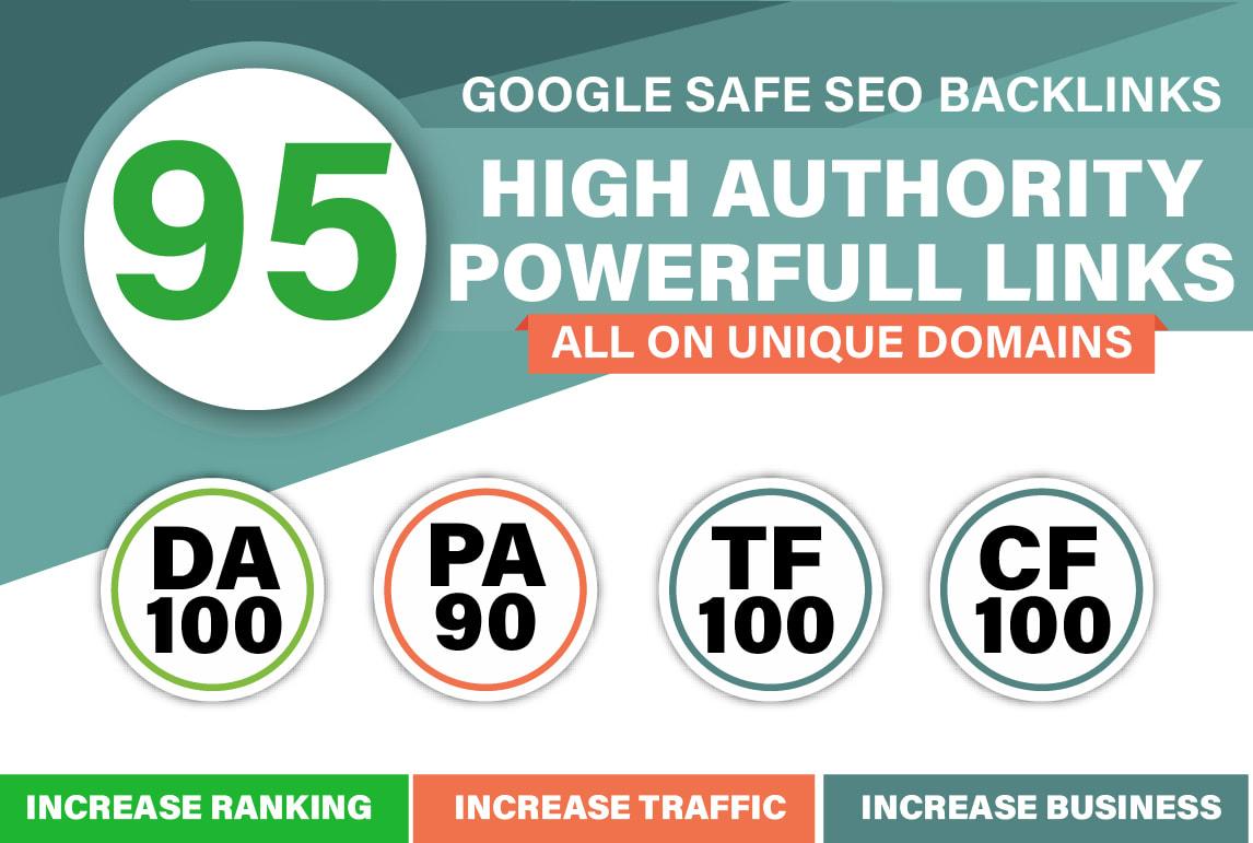 boost your ranking to top by friendly 95 SEO backlink...