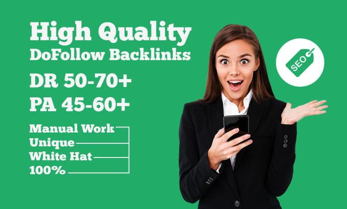 I will build dofollow SEO backlinks for google top ra...