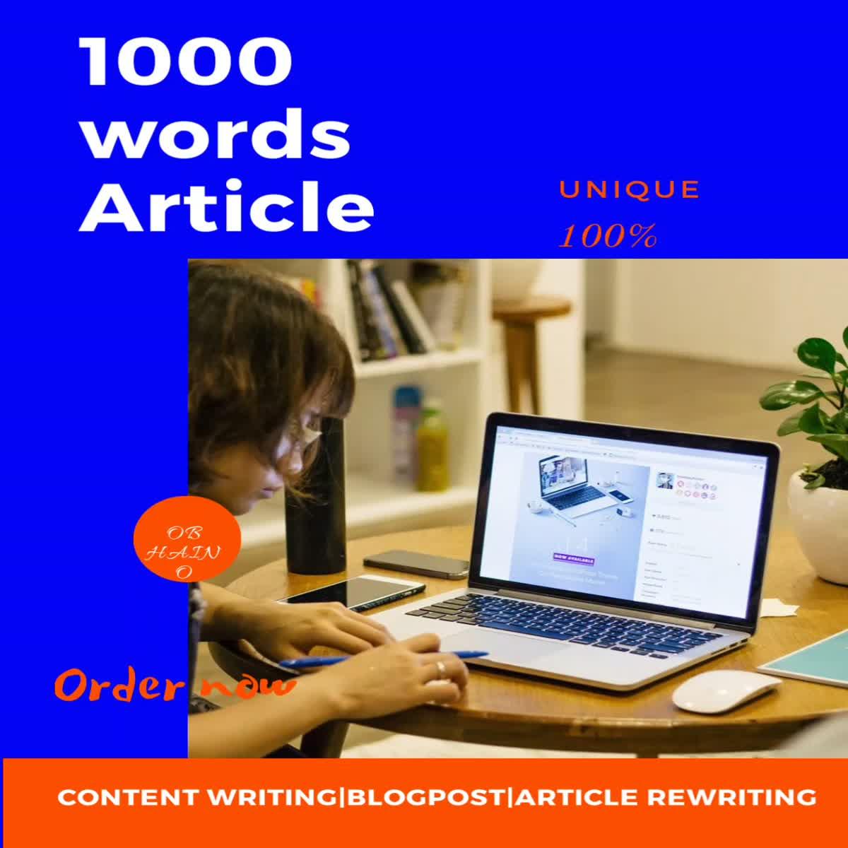 1000 words manually written unique and SEO oriented a...