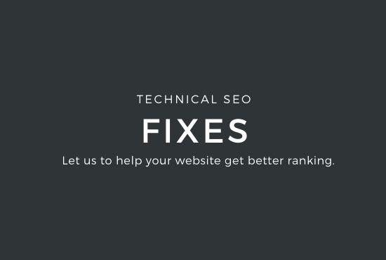 fix technical SEO issues on your wordpress website fo...